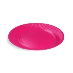Prato de Papel Pink  com 10 unid