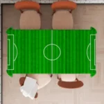 Toalha de mesa de Campo futebol Gramado 1,37 x 1,83