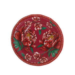 Bowl de Papel Chita Vermelho com 10 Unidades