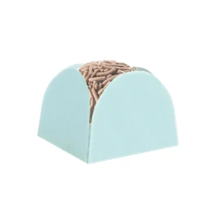 Forminha Caixeta De Papel Para Doces C/ 50 Unid Azul Claro