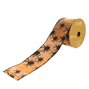 Rolo de Fita Aramada Aranhas 9 metros x 6,3 cms