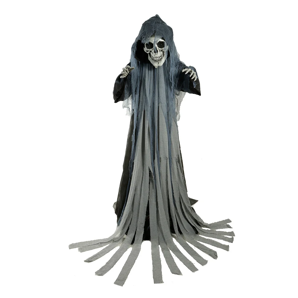 Boneco Animado Caveira Corcunda Harry 1,5mX40cmX2,5m